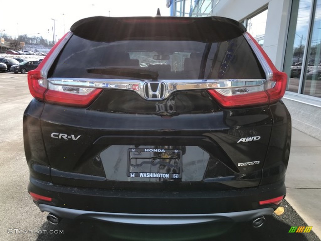 2019 CR-V Touring AWD - Crystal Black Pearl / Black photo #7