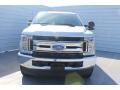 2019 Ingot Silver Ford F250 Super Duty XLT Crew Cab 4x4  photo #3