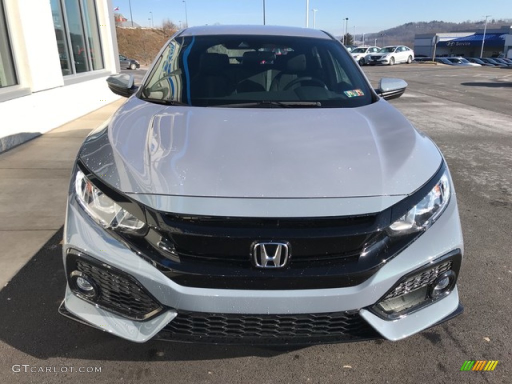 2019 Civic Sport Hatchback - Sonic Gray Pearl / Black photo #4