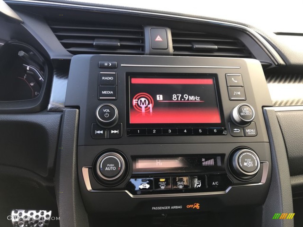 2019 Civic Sport Hatchback - Sonic Gray Pearl / Black photo #20