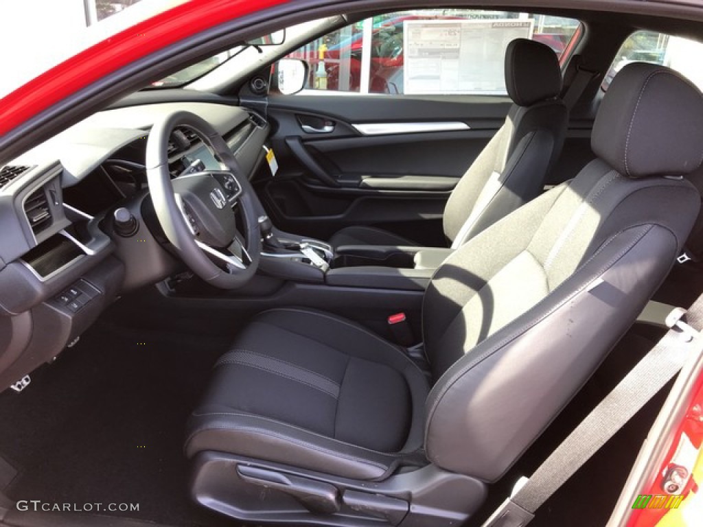 2019 Honda Civic Sport Coupe Front Seat Photo #131646514
