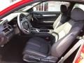 Black 2019 Honda Civic Sport Coupe Interior Color