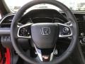 Black 2019 Honda Civic Sport Coupe Steering Wheel