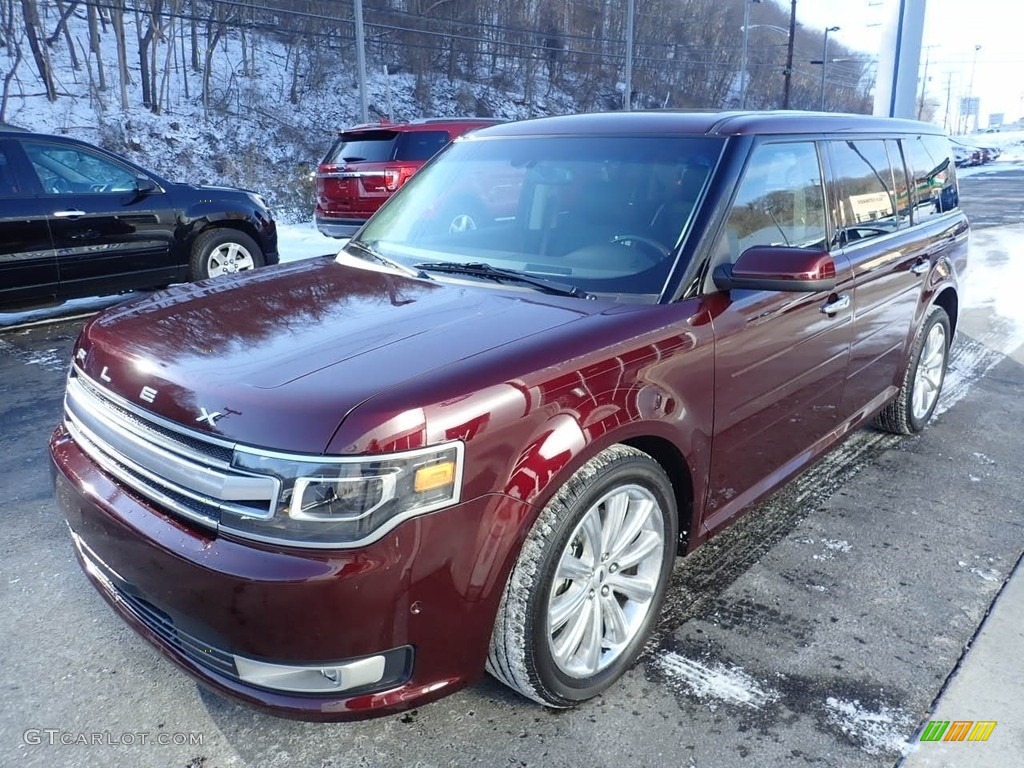 2019 Flex Limited AWD - Burgundy Velvet / Charcoal Black photo #6