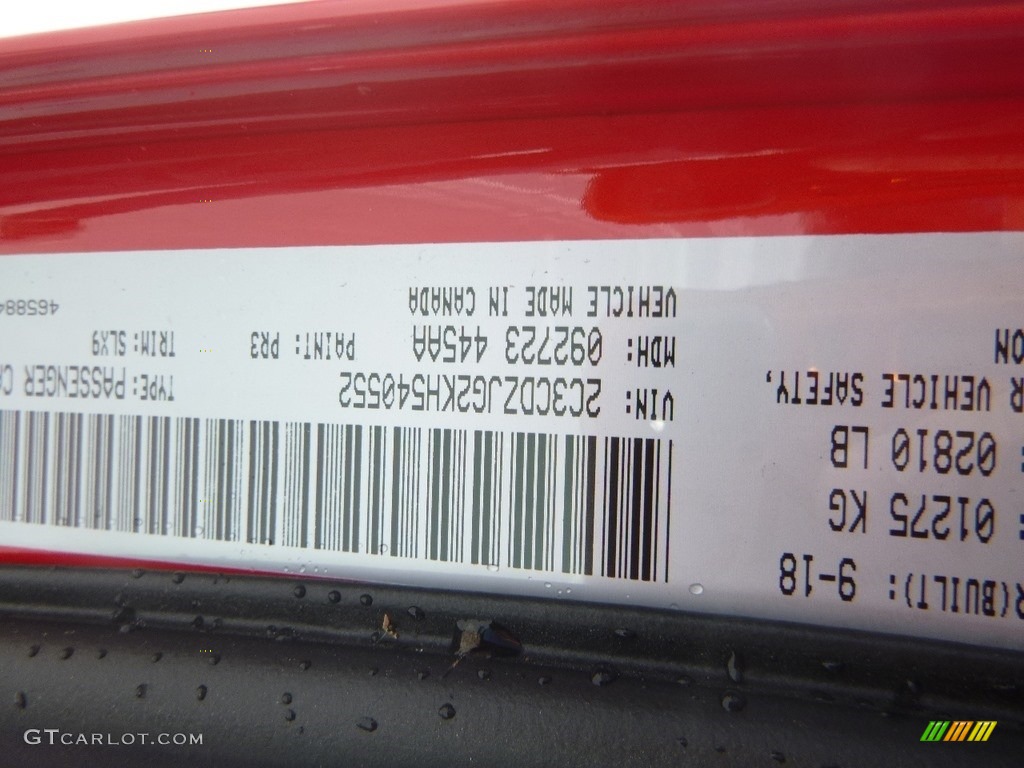 2019 Challenger Color Code PR3 for Torred Photo #131647885