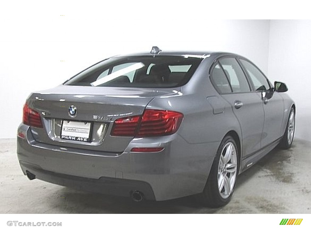 2016 5 Series 535i xDrive Sedan - Space Grey Metallic / Mocha photo #3