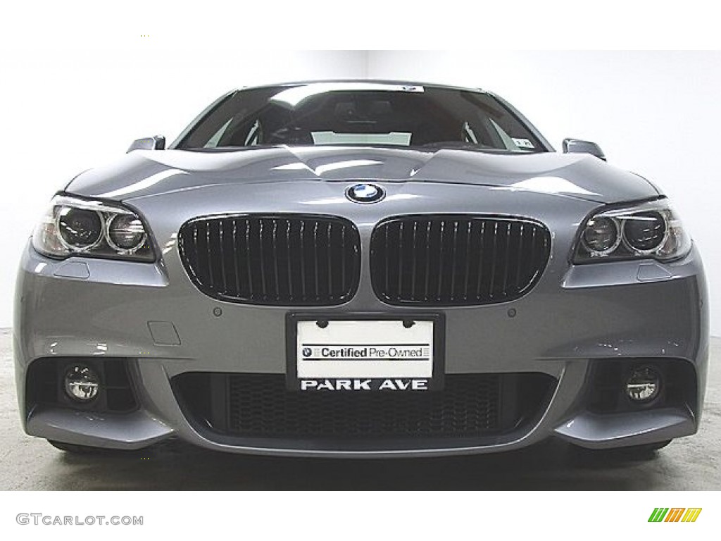 2016 5 Series 535i xDrive Sedan - Space Grey Metallic / Mocha photo #5