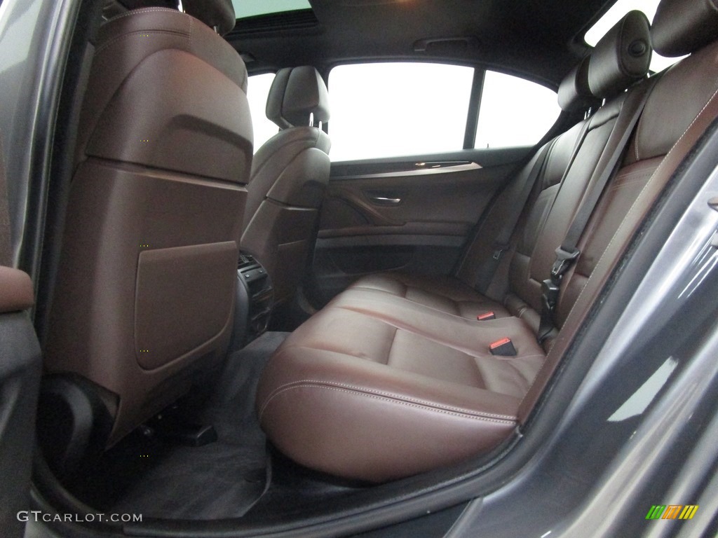 2016 5 Series 535i xDrive Sedan - Space Grey Metallic / Mocha photo #11