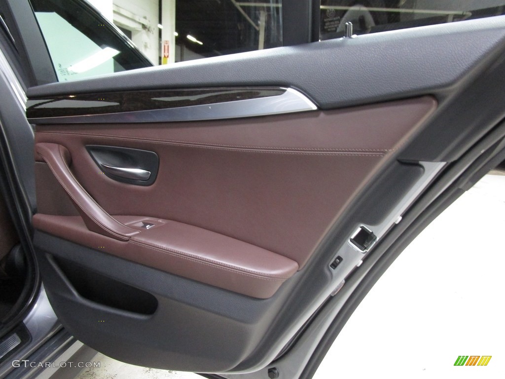 2016 5 Series 535i xDrive Sedan - Space Grey Metallic / Mocha photo #15