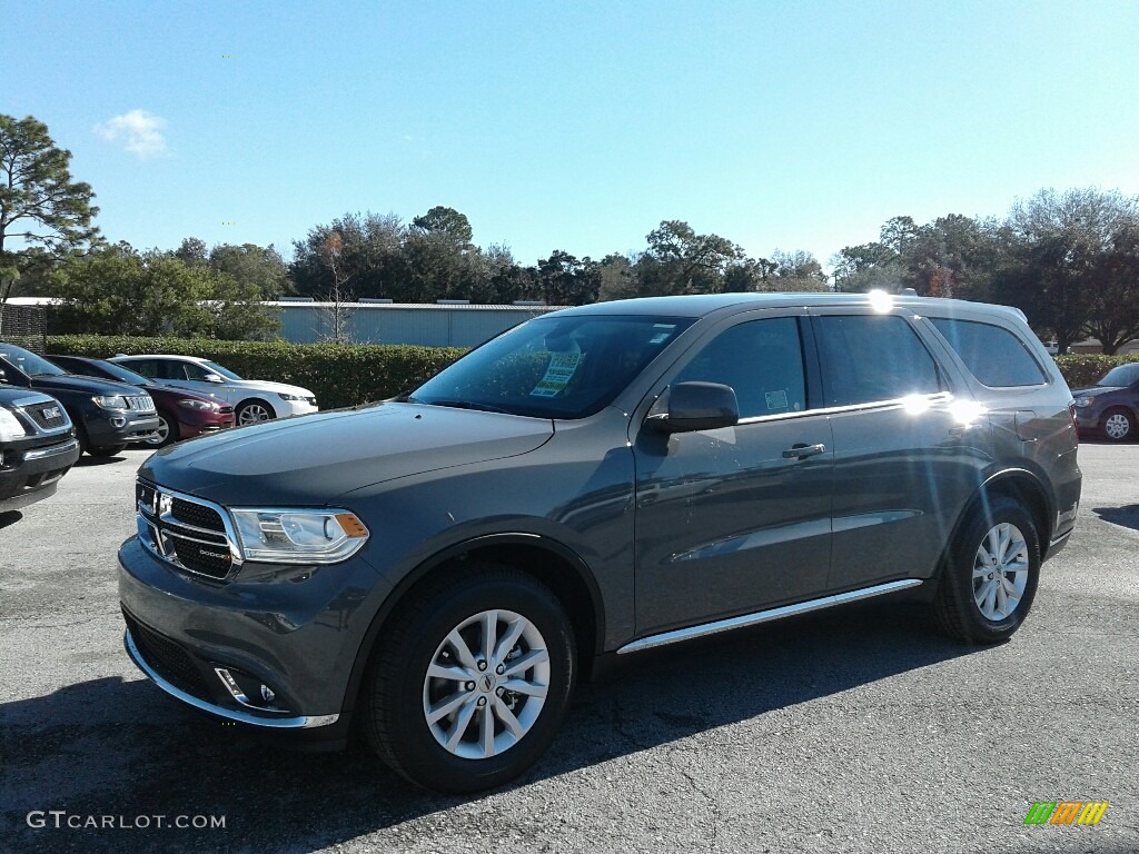 2019 Durango SXT - Destroyer Gray / Black photo #1