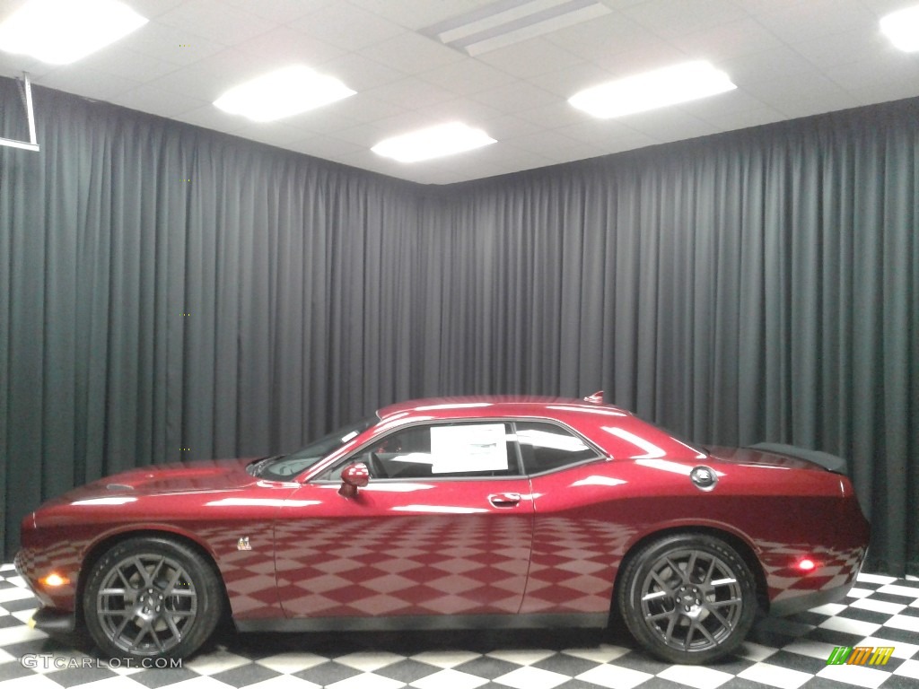 2019 Challenger R/T Scat Pack - Octane Red Pearl / Black photo #1