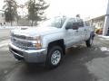 Silver Ice Metallic 2019 Chevrolet Silverado 3500HD Work Truck Crew Cab 4x4