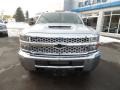 Silver Ice Metallic - Silverado 3500HD Work Truck Crew Cab 4x4 Photo No. 2