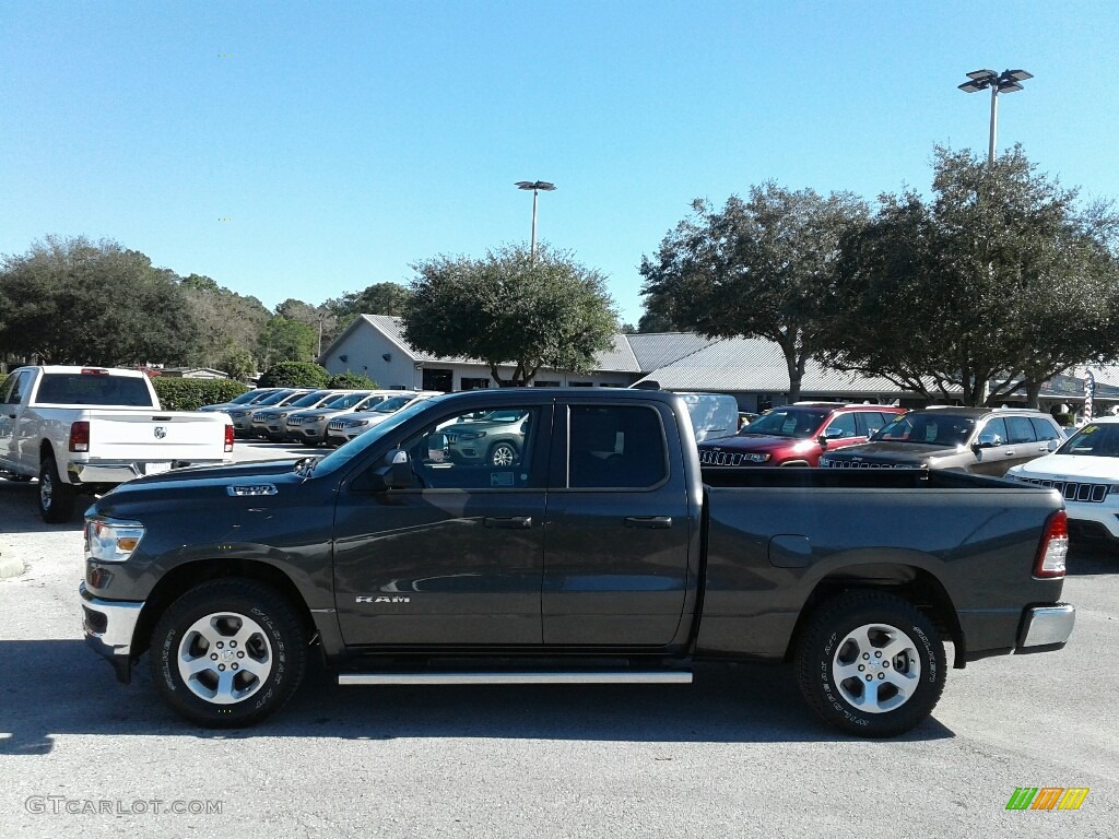 2019 1500 Tradesman Quad Cab - Granite Crystal Metallic / Black photo #2