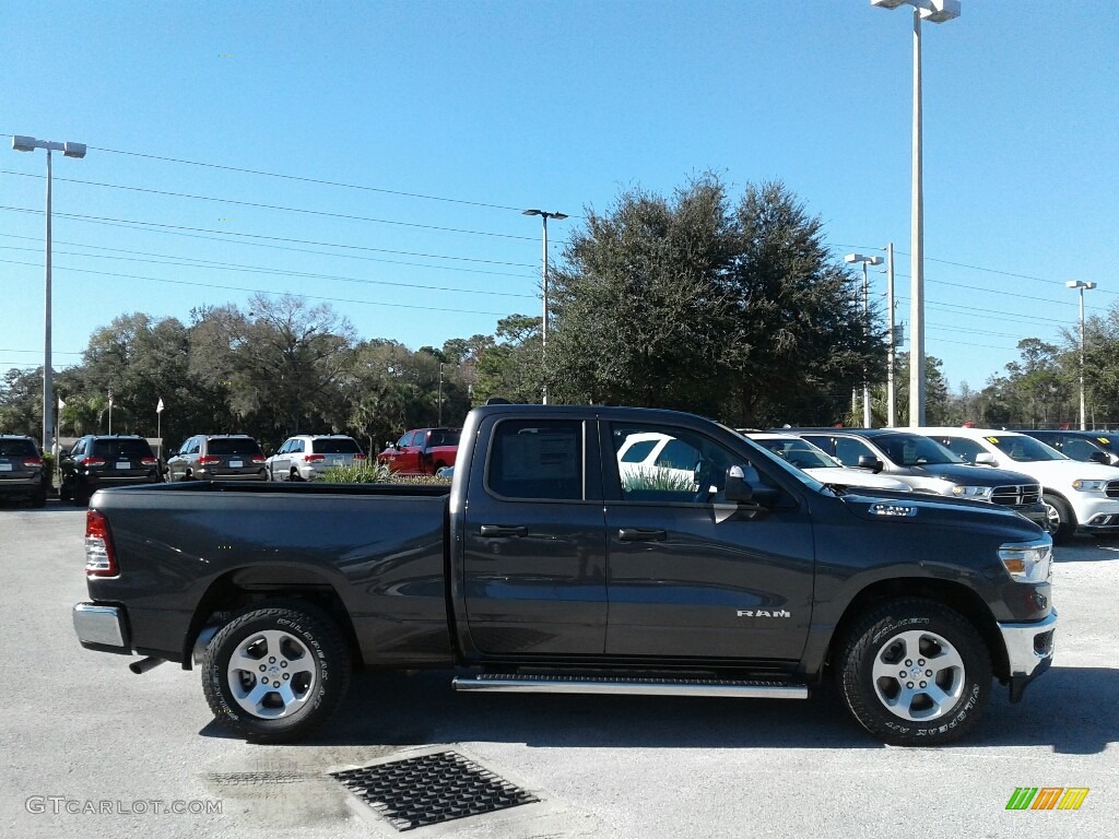 2019 1500 Tradesman Quad Cab - Granite Crystal Metallic / Black photo #6