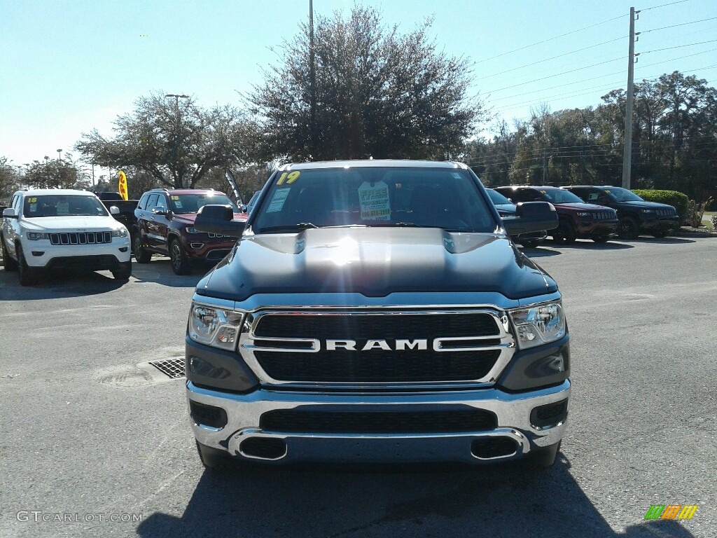 2019 1500 Tradesman Quad Cab - Granite Crystal Metallic / Black photo #8