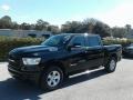 2019 Diamond Black Crystal Pearl Ram 1500 Big Horn Crew Cab 4x4  photo #1