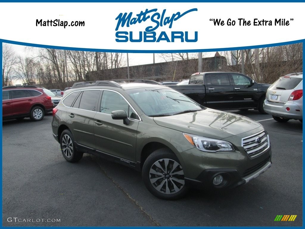 Wilderness Green Metallic Subaru Outback