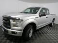 2015 Ingot Silver Metallic Ford F150 XL SuperCab 4x4  photo #7