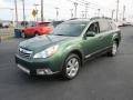 2012 Cypress Green Pearl Subaru Outback 3.6R Limited  photo #2