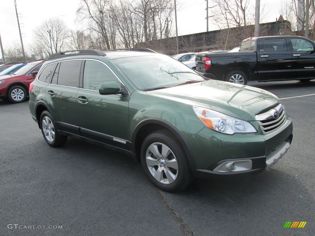 2012 Outback 3.6R Limited - Cypress Green Pearl / Warm Ivory photo #4