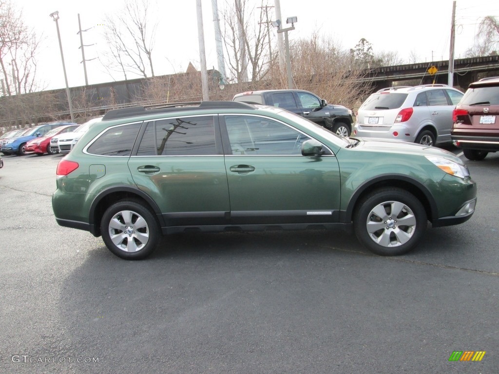 2012 Outback 3.6R Limited - Cypress Green Pearl / Warm Ivory photo #5