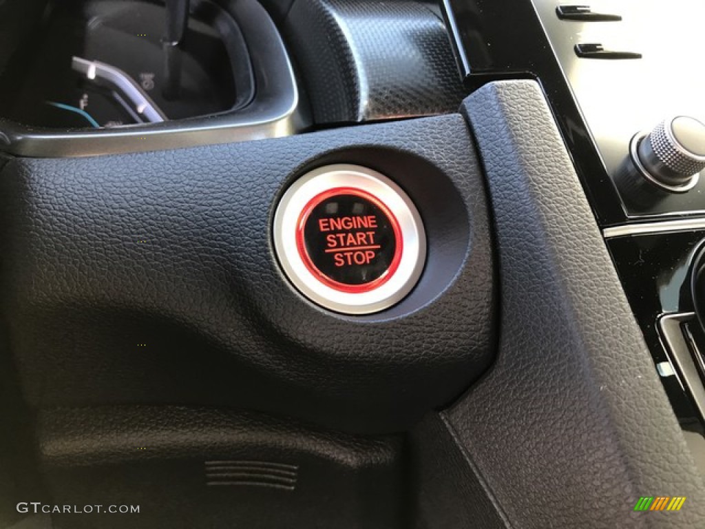 2019 Civic EX Hatchback - Sonic Gray Pearl / Black photo #23