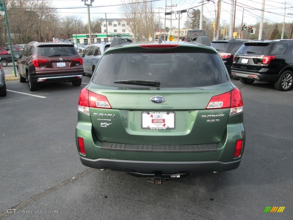 2012 Outback 3.6R Limited - Cypress Green Pearl / Warm Ivory photo #7