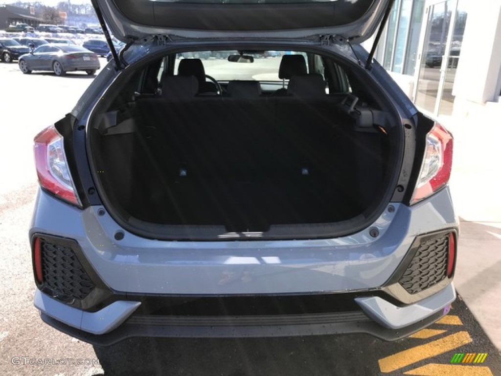 2019 Civic EX Hatchback - Sonic Gray Pearl / Black photo #26