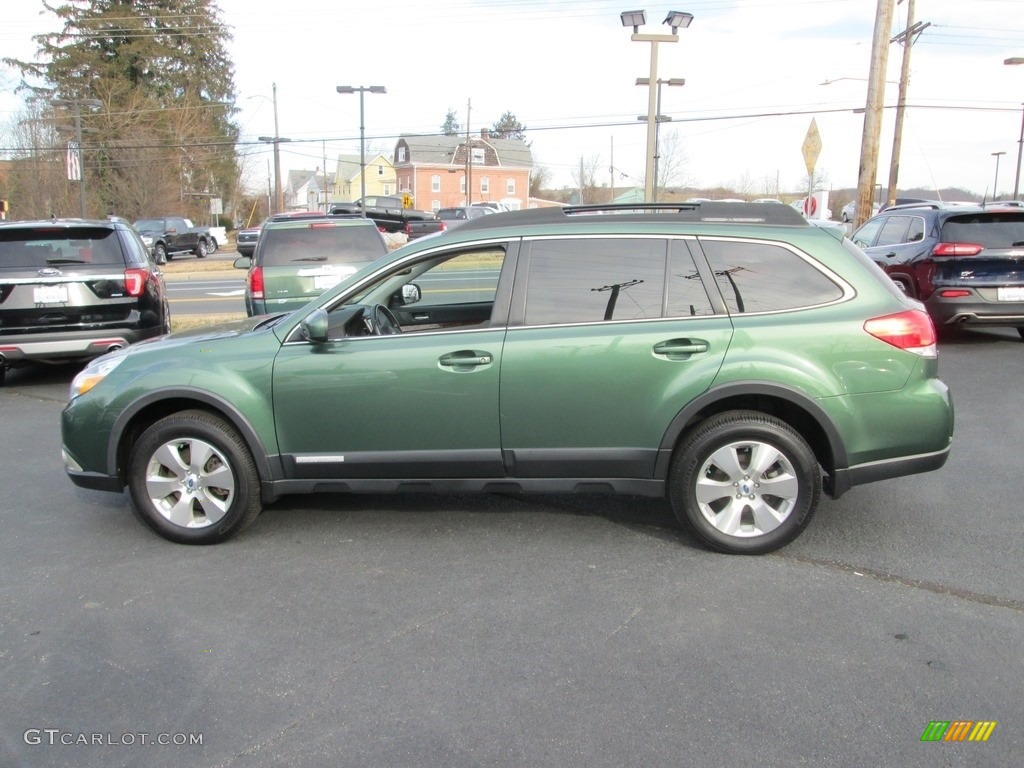 2012 Outback 3.6R Limited - Cypress Green Pearl / Warm Ivory photo #9