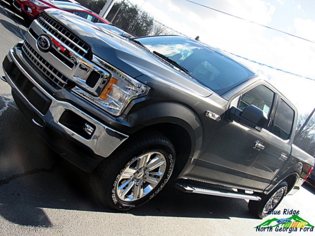 2019 F150 XLT SuperCrew 4x4 - Magnetic / Earth Gray photo #32