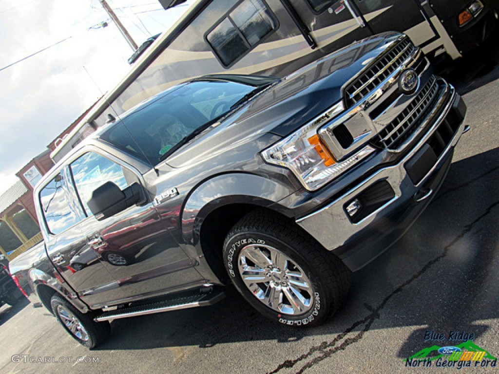 2019 F150 XLT SuperCrew 4x4 - Magnetic / Earth Gray photo #33