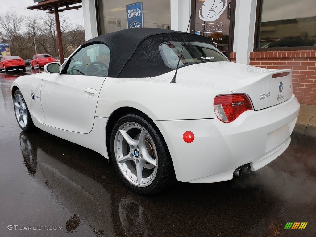 2006 Z4 3.0i Roadster - Alpine White / Beige photo #27