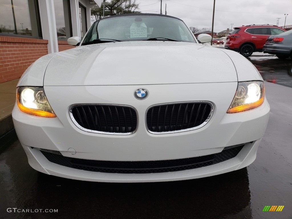 2006 Z4 3.0i Roadster - Alpine White / Beige photo #42