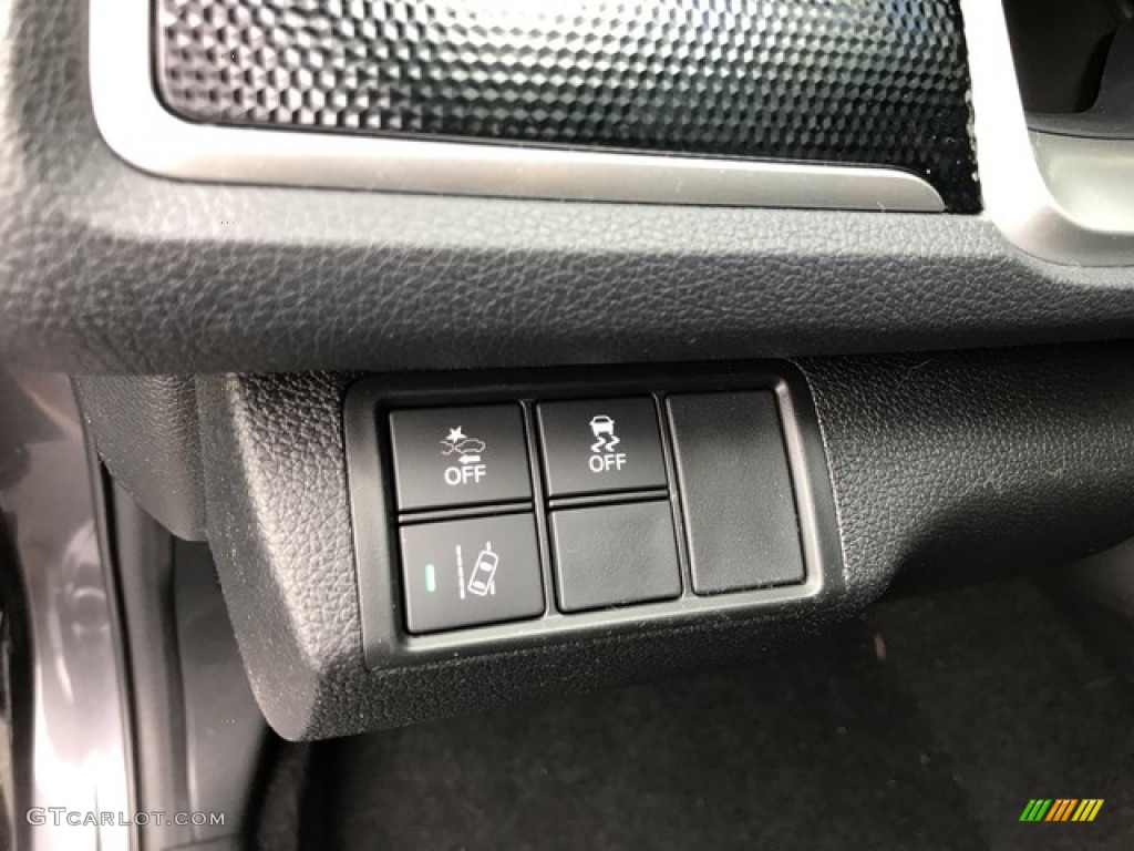 2019 Civic Sport Sedan - Modern Steel Metallic / Black photo #16