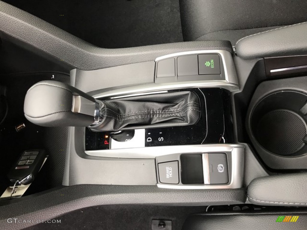 2019 Civic Sport Sedan - Modern Steel Metallic / Black photo #20