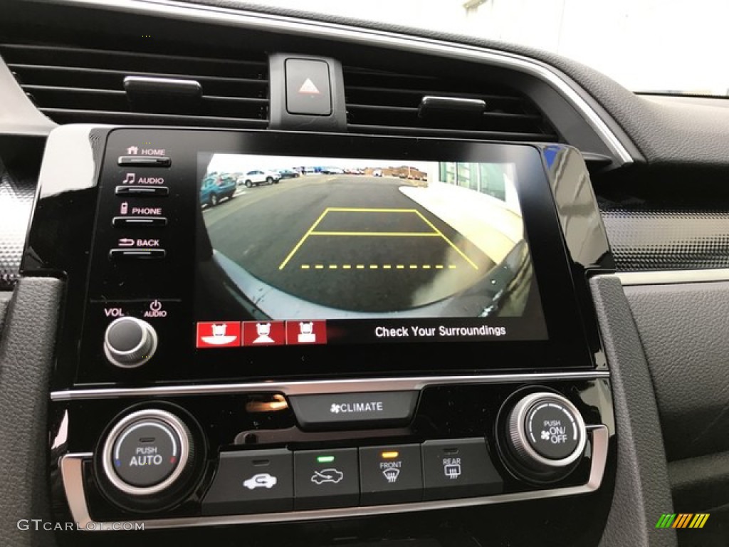 2019 Civic Sport Sedan - Modern Steel Metallic / Black photo #23