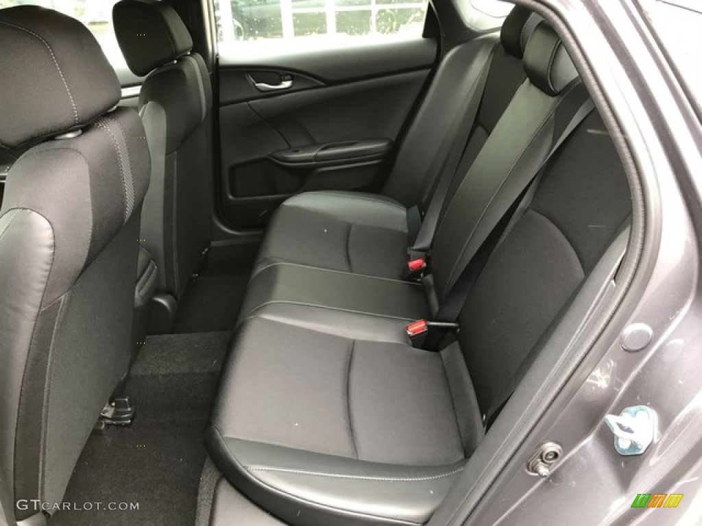 2019 Civic Sport Sedan - Modern Steel Metallic / Black photo #24