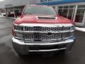 2019 Red Hot Chevrolet Silverado 3500HD Work Truck Crew Cab 4x4  photo #2