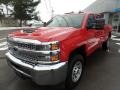 2019 Red Hot Chevrolet Silverado 3500HD Work Truck Crew Cab 4x4  photo #3