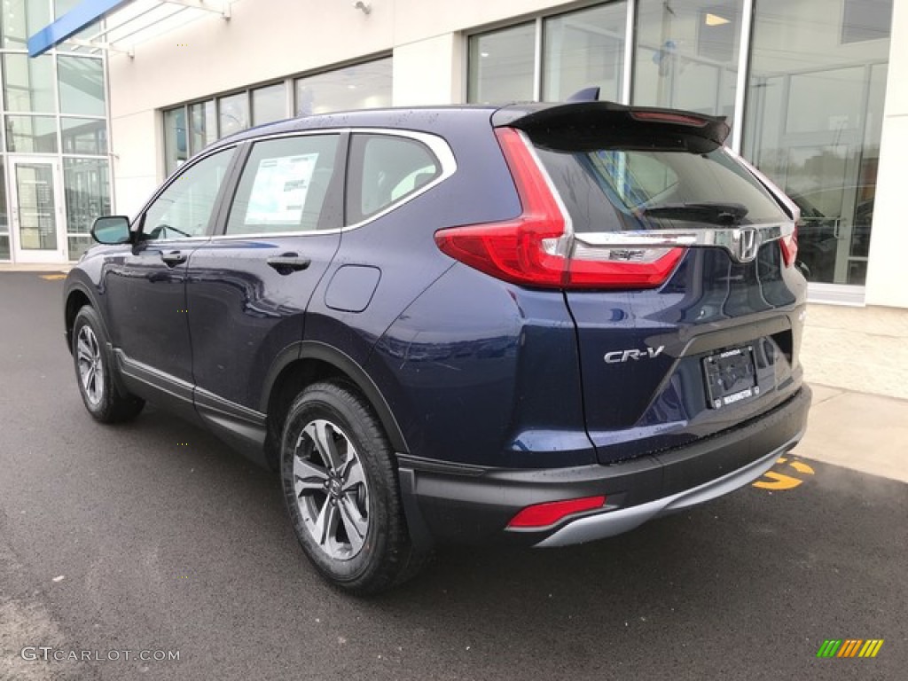 2019 CR-V LX AWD - Obsidian Blue Pearl / Gray photo #9
