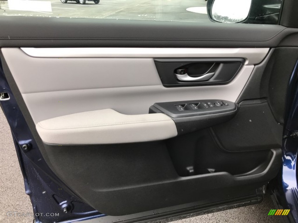 2019 CR-V LX AWD - Obsidian Blue Pearl / Gray photo #14