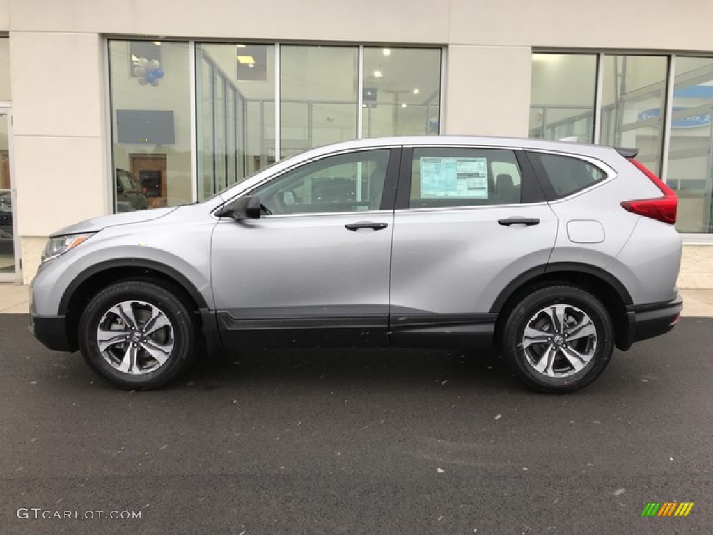 2019 CR-V LX AWD - Lunar Silver Metallic / Gray photo #2