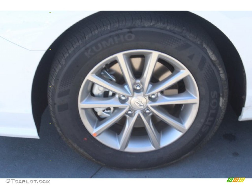 2019 Sonata SE - Quartz White Pearl / Gray photo #5