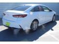 2019 Quartz White Pearl Hyundai Sonata SE  photo #8