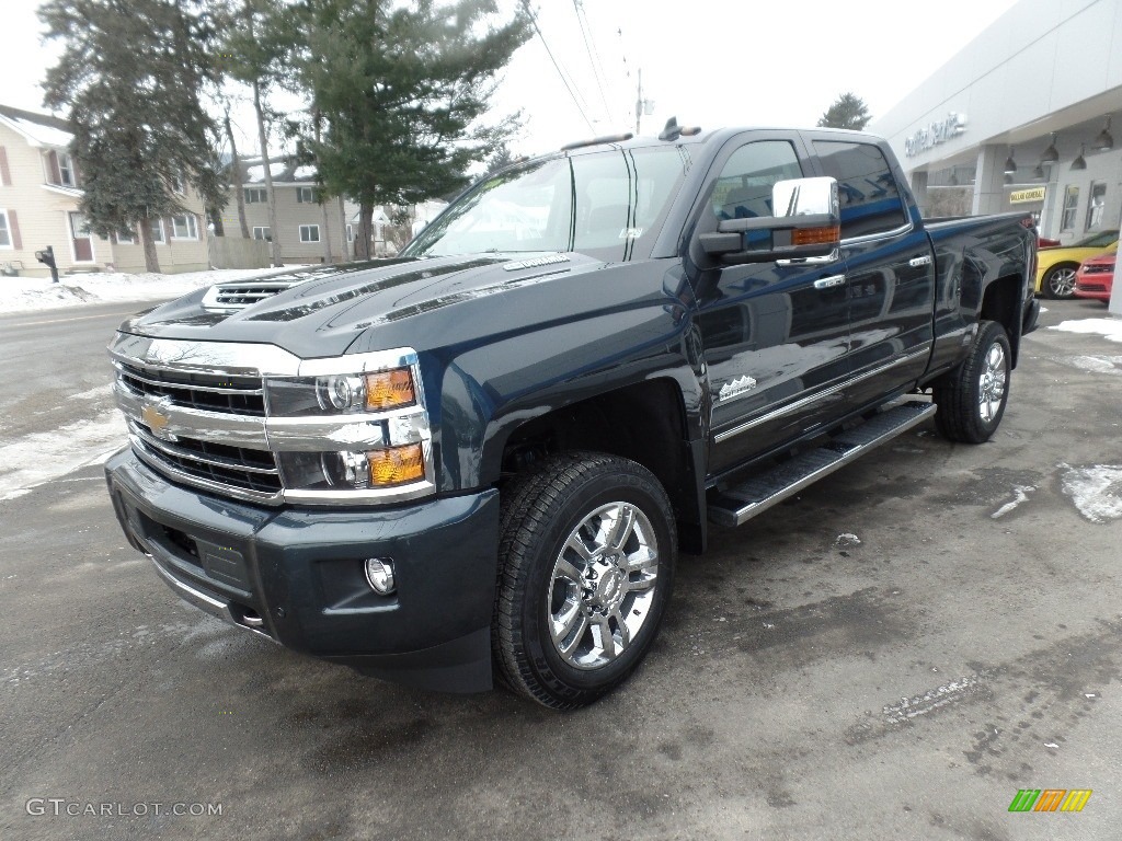 2019 Silverado 2500HD High Country Crew Cab 4WD - Graphite Metallic / High Country Jet Black/­Medium Ash Gray photo #6