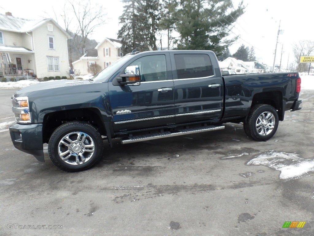 2019 Silverado 2500HD High Country Crew Cab 4WD - Graphite Metallic / High Country Jet Black/­Medium Ash Gray photo #7