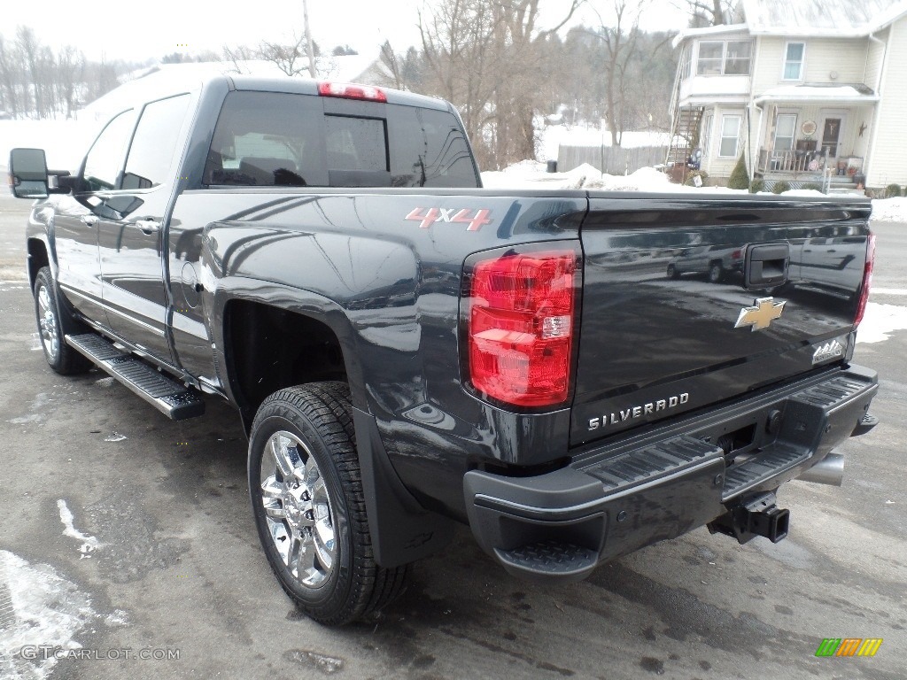 2019 Silverado 2500HD High Country Crew Cab 4WD - Graphite Metallic / High Country Jet Black/­Medium Ash Gray photo #9