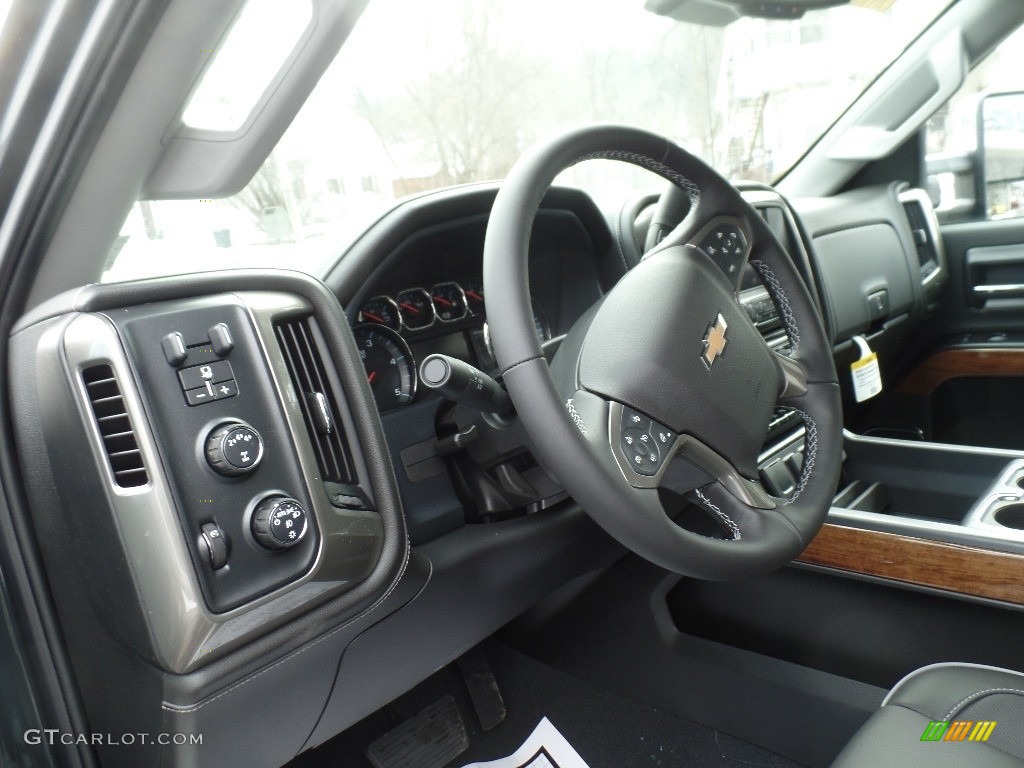 2019 Silverado 2500HD High Country Crew Cab 4WD - Graphite Metallic / High Country Jet Black/­Medium Ash Gray photo #26