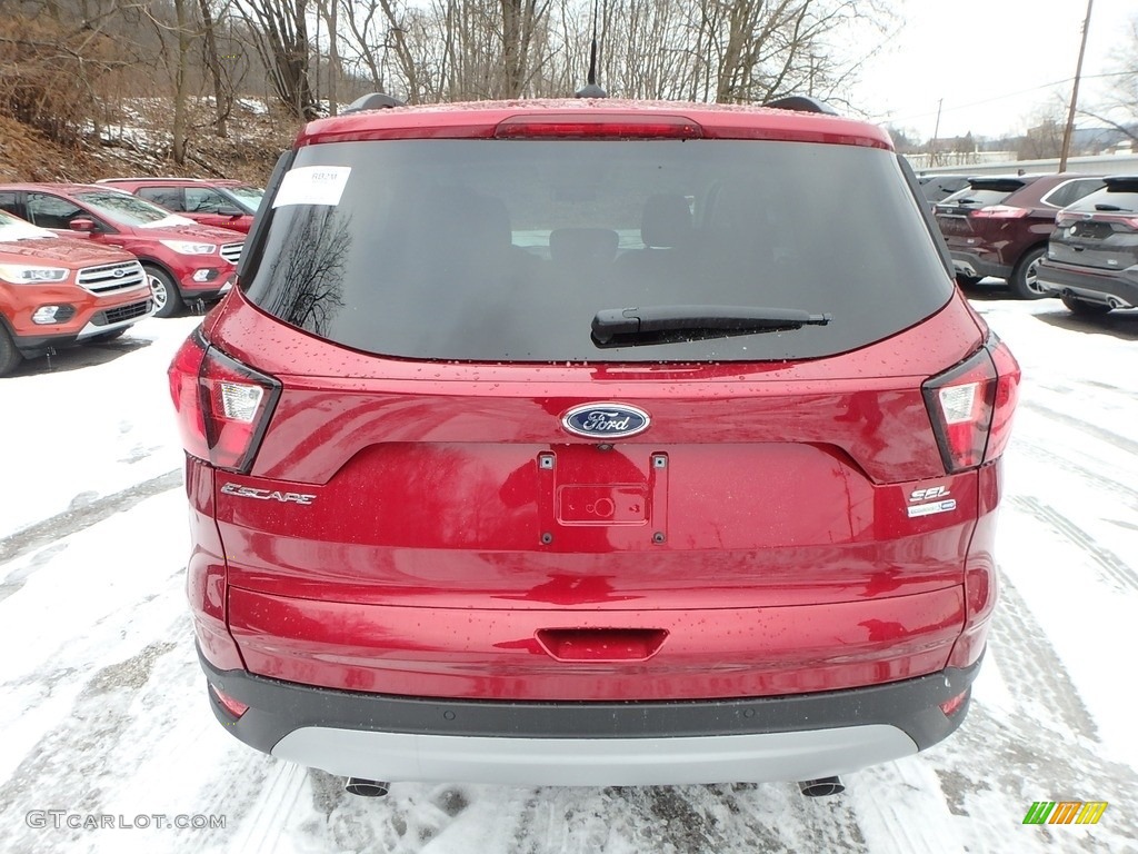 2019 Escape SEL 4WD - Ruby Red / Medium Light Stone photo #3